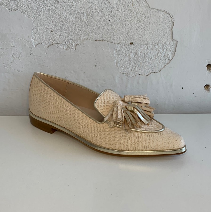 Shoes MARIAN | Marian Pom Loafers Cream