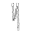 Jewellery Luv AJ | Luv Aj Jagger Chain Double Hoops - Silver