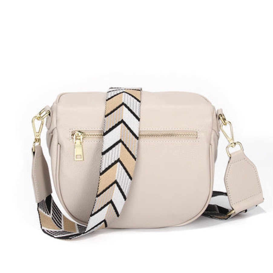 Accessories Hi Ho & Co | Hi Ho & Co New Rocker Bag Sand/Gold