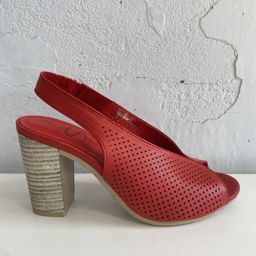 Shoes Sempre Di | Sempre Di 10838 Red