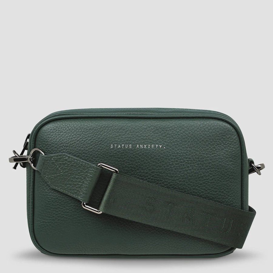 Accessories Status Anxiety | Status Anxiety Plunder With Webbed Strap Green