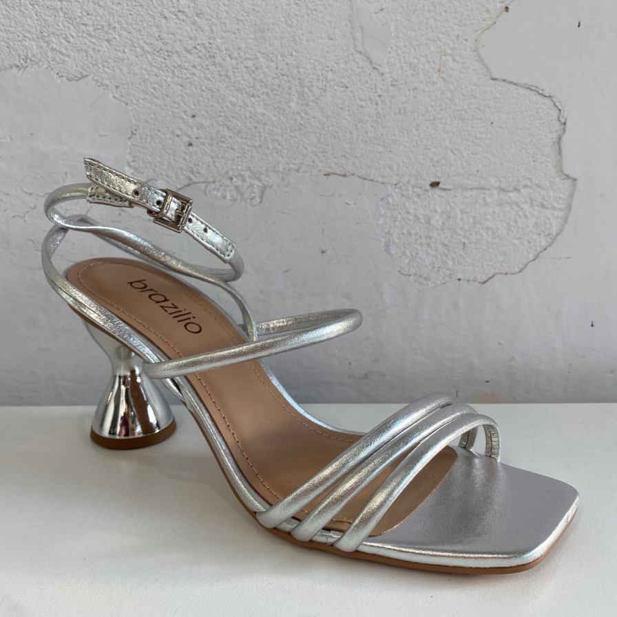 Shoes Brazilio | Brazilio 4900007 Silver