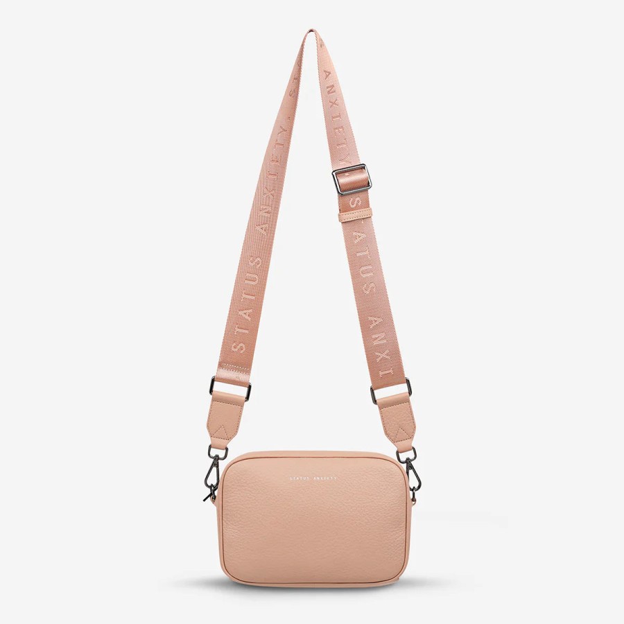 Accessories Status Anxiety | Status Anxiety Plunder With Webbed Strap Pink