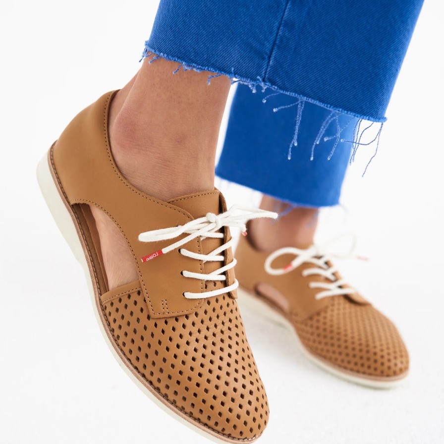 Shoes Rollie | Rollie Sidecut Punch Soft Tan