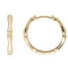 Jewellery Fairley | Fairley Bamboo Maxi Hoops