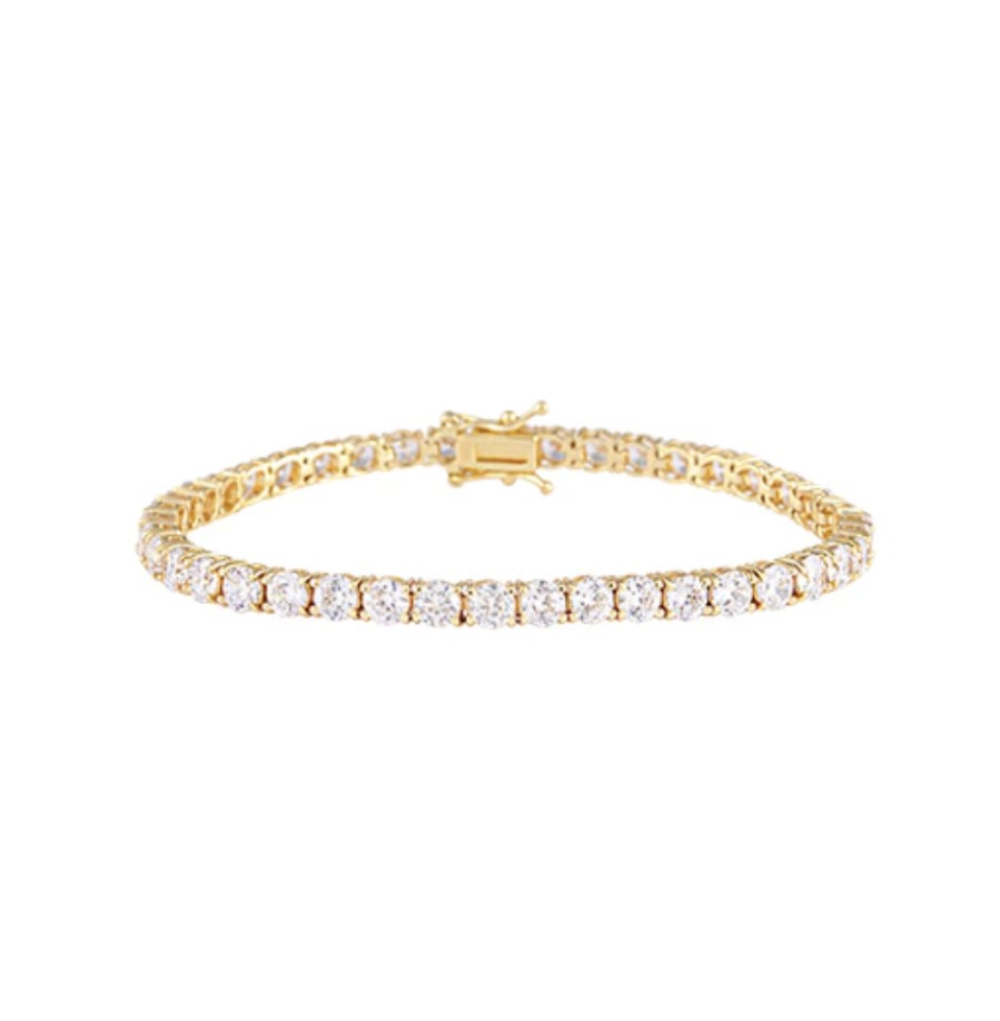 Jewellery Bianc | Bianc Tennis Bracelet Gold Large