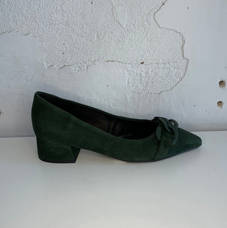 Shoes MARIAN | Marian Chained Green Suede