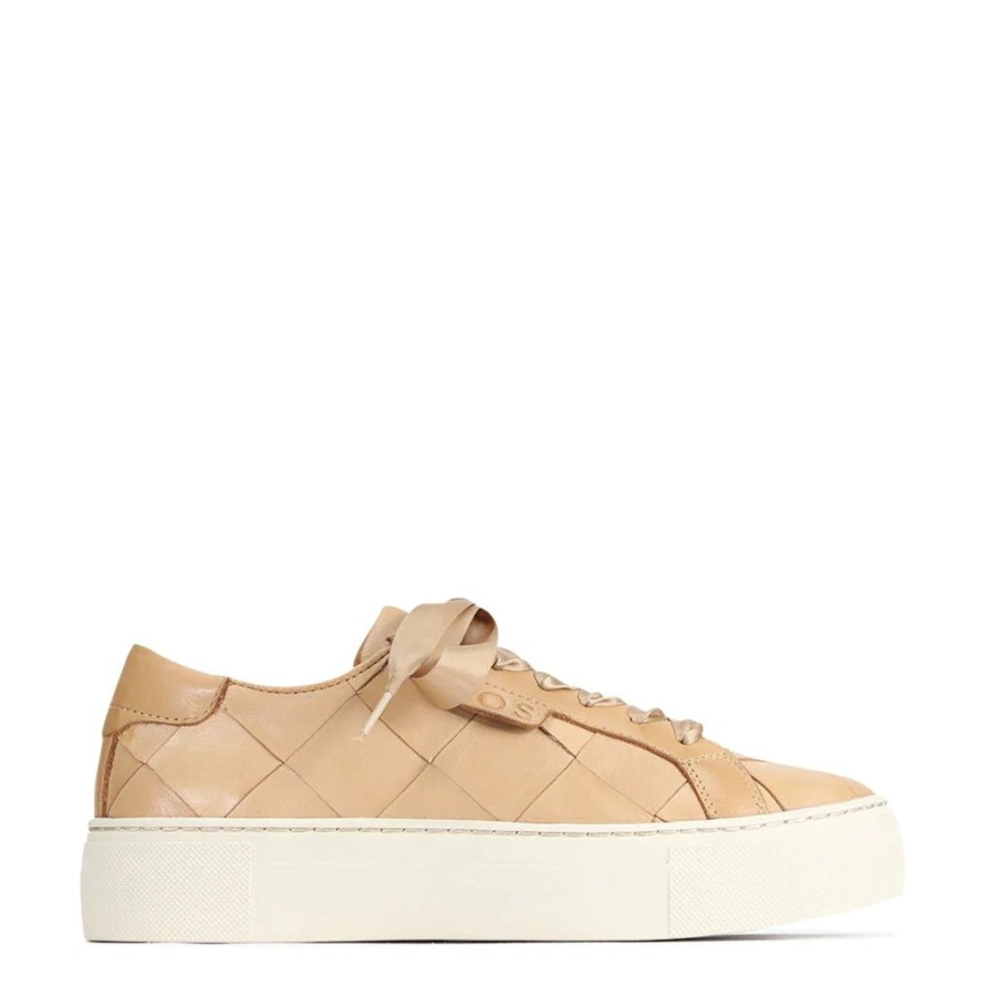 Shoes EOS | Eos Woven Tan Leather