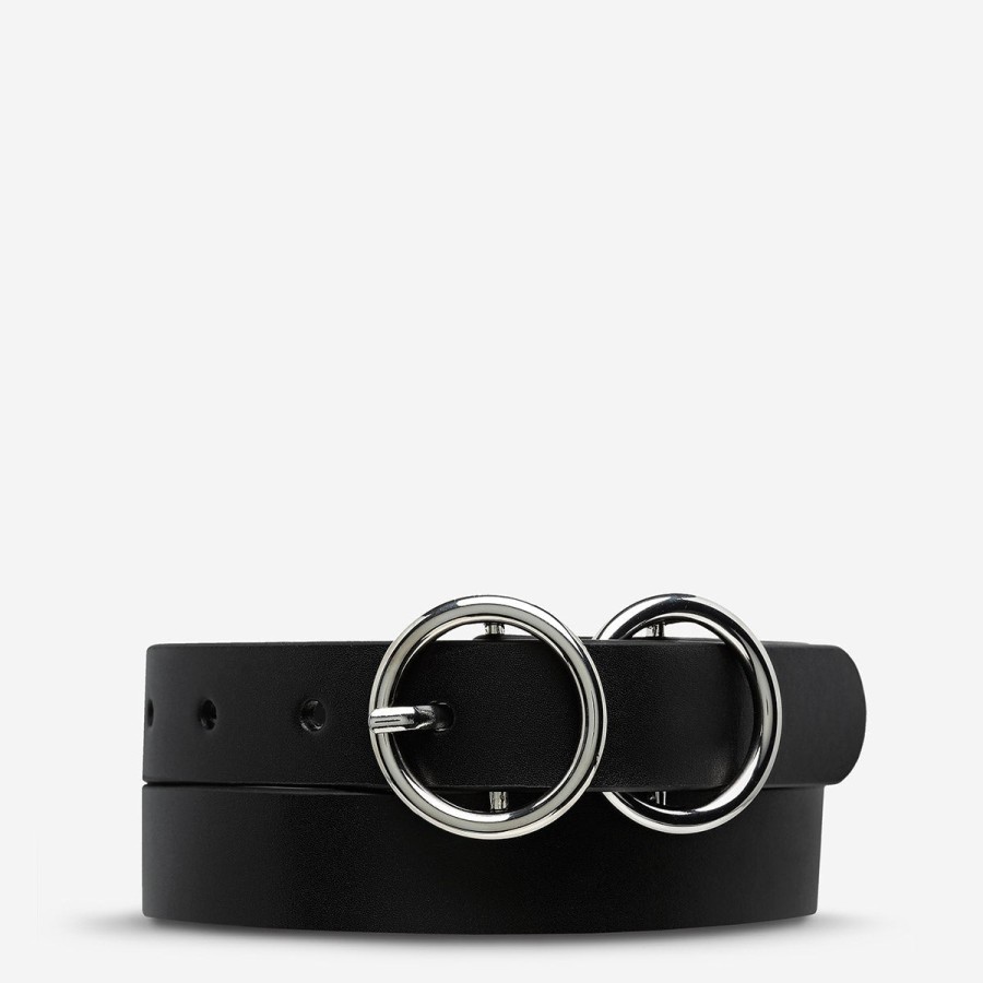 Accessories Status Anxiety | Status Anxiety Mislaid Skinny Black Silver