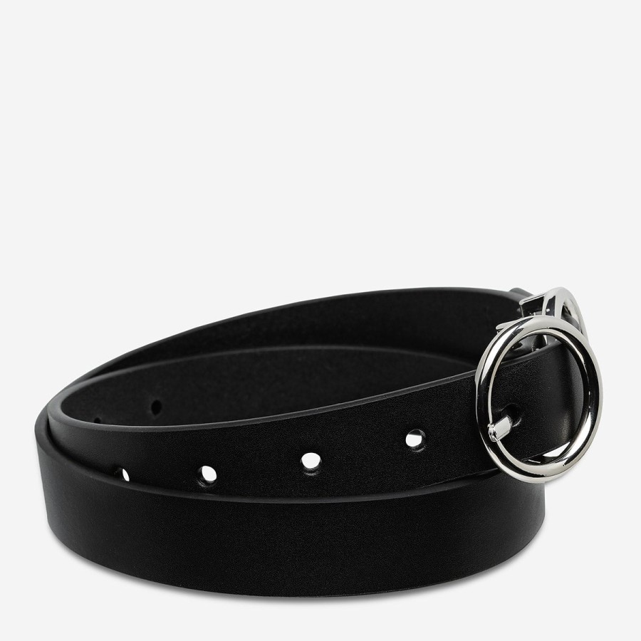 Accessories Status Anxiety | Status Anxiety Mislaid Skinny Black Silver