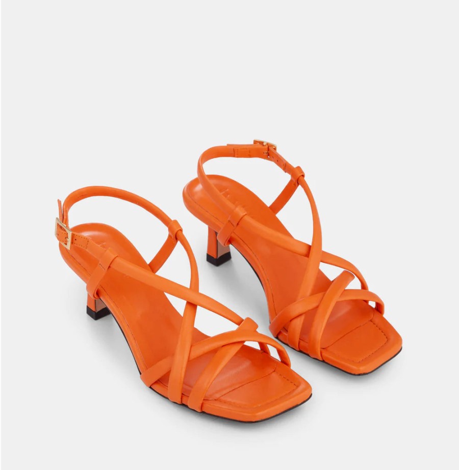 Shoes ivylee Copenhagen | Ivylee Fia Nappa Orange