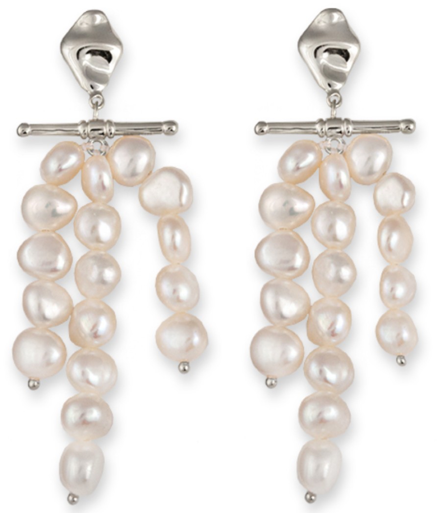 Jewellery Bianc | Bianc Depth Earrings Silver