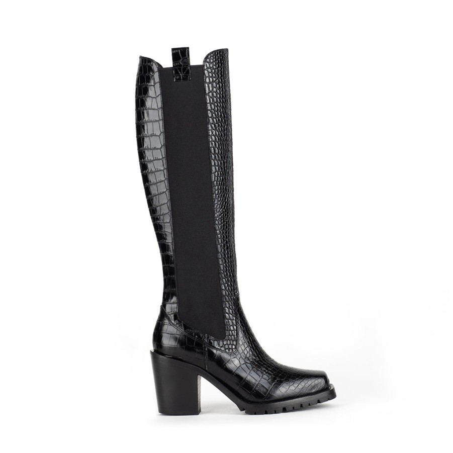 Shoes LAURA BELLARIVA | Laura Bellariva 4561 Black Crocco