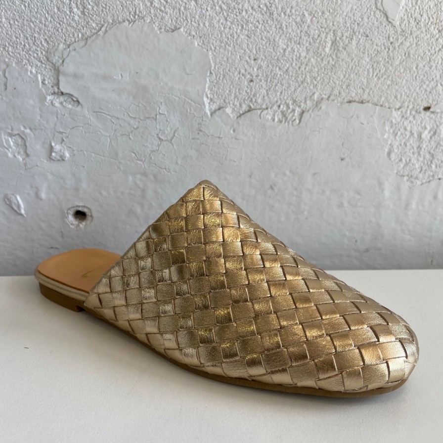 Shoes Sempre Di | Sempre Di 715 Gold - Last Pair Size 36