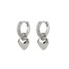 Jewellery Luv AJ | Luv Aj Puffy Heart Earrings Silver