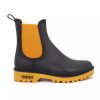 Shoes Verbenas | Verbenas Gaudi Welly Boot Black Yellow