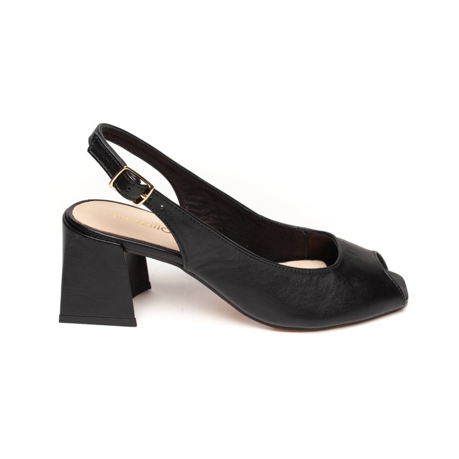 Shoes Brazilio | Brazilio Aurora Black Leather