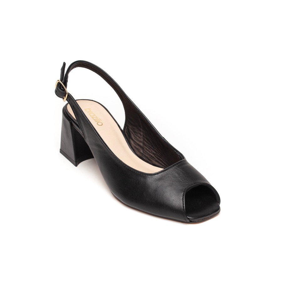 Shoes Brazilio | Brazilio Aurora Black Leather