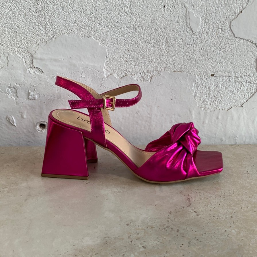 Shoes Brazilio | Brazilio 4890052 Pink Metallic - Pre Orders Open