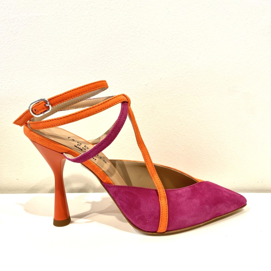 Shoes Isabelle Paris | Isabelle Paris Is605 Dragon (Pink/Orange)