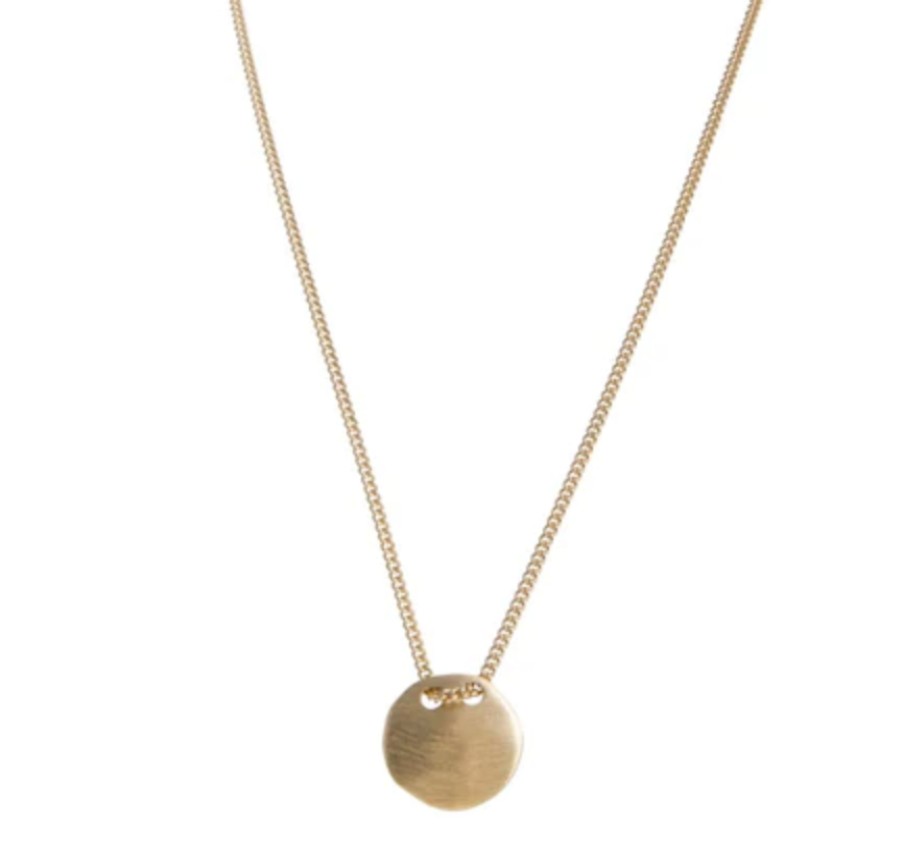 Jewellery Fairley | Fairley Tag Necklace Gold