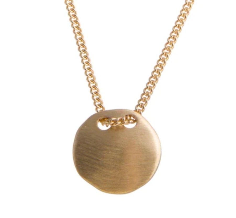 Jewellery Fairley | Fairley Tag Necklace Gold