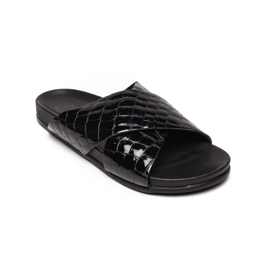 Shoes Sempre Di | Sempre Di 10339 Black Croc