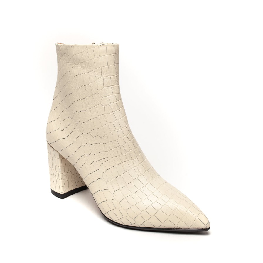 Shoes Isabelle Paris | Isabelle Paris Rosalia Cream Croc