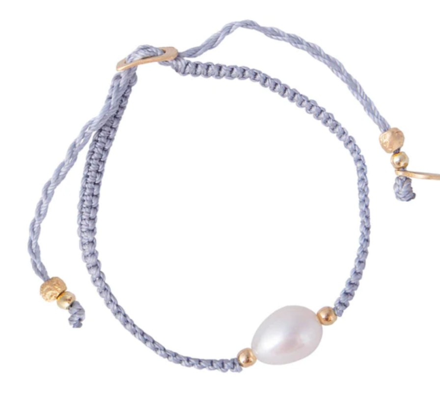 Jewellery Fairley | Fairley Pearl Rope Bracelet Pearl