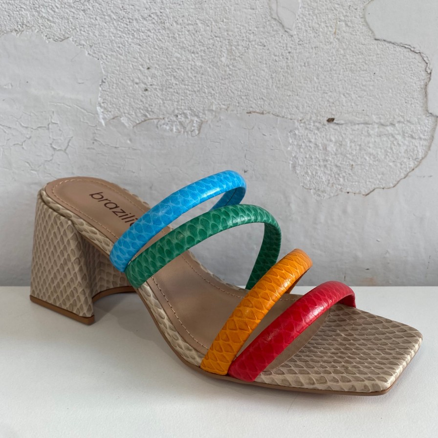 Shoes Brazilio | Brazilio 4890002 Rainbow