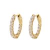 Jewellery Bianc | Bianc Halo Earrings Gold