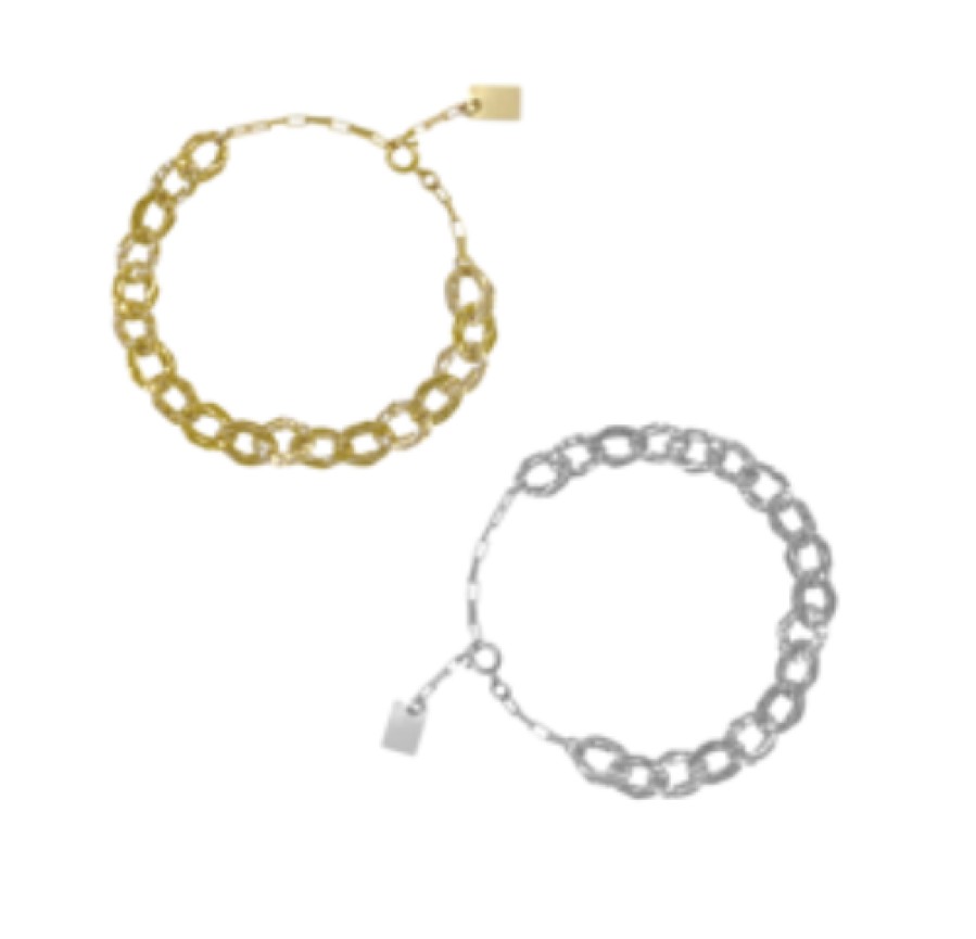 Jewellery MISUZI | Misuzi Billie Chain Bracelet Silver