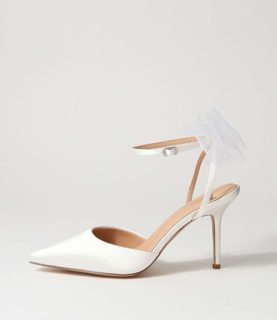 Shoes Mollini | Mollini Myday White Satin