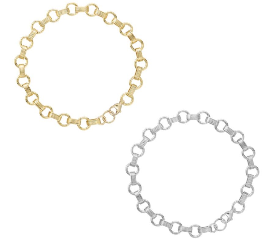 Jewellery Misuzi | Misuzi Jones Link Bracelet Gold