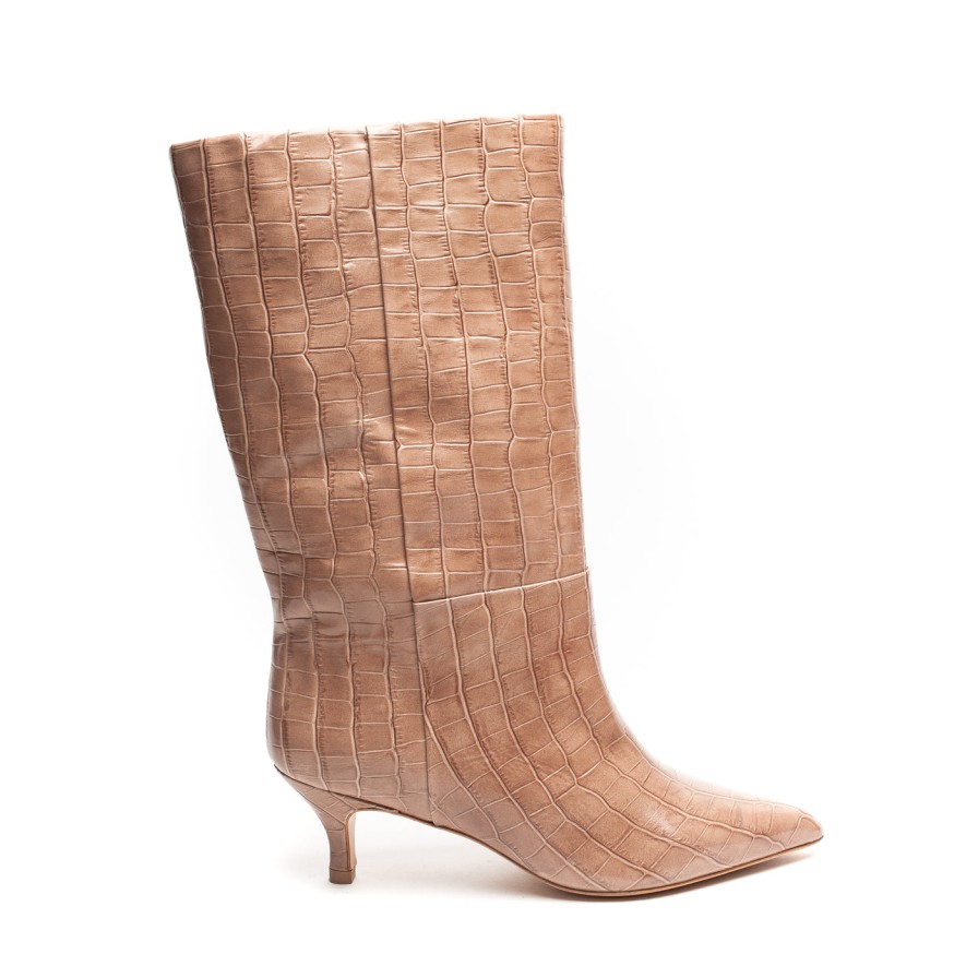 Shoes ivylee Copenhagen | Ivy Lee Lopez Taupe Croco