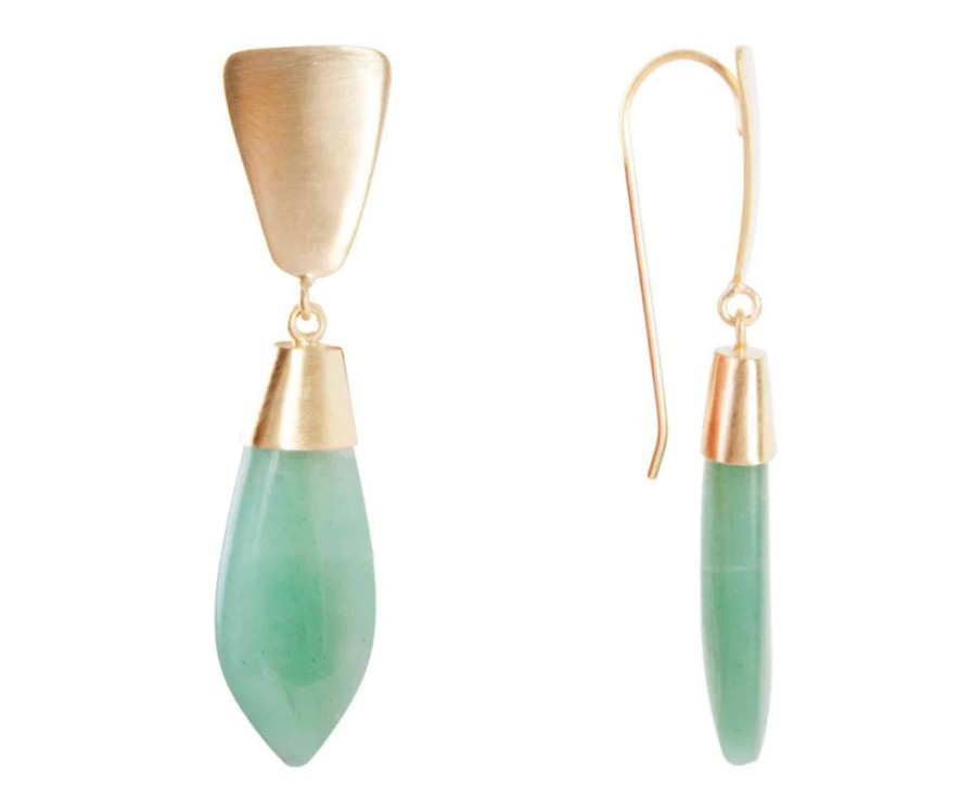 Jewellery Fairley | Fairley Aventurine Drops