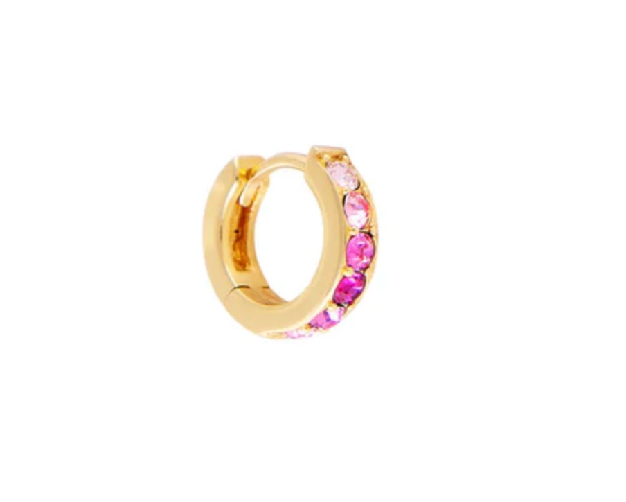 Jewellery Fairley | Fairley Pink Ombre Bambino Huggies