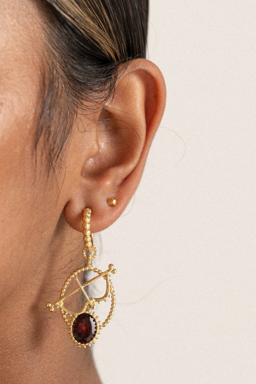 Jewellery Mountain & Moon | Mountain & Moon Sagittarius Earrings