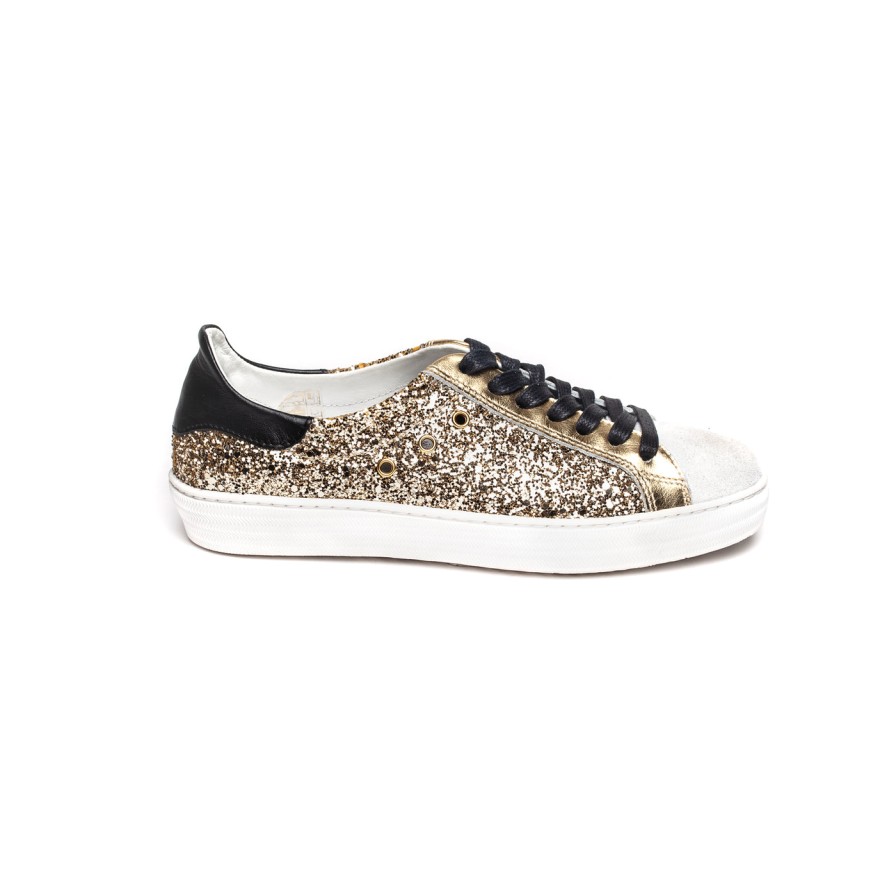 Shoes DOF | Department Of Finery Indiana Gold Glitter