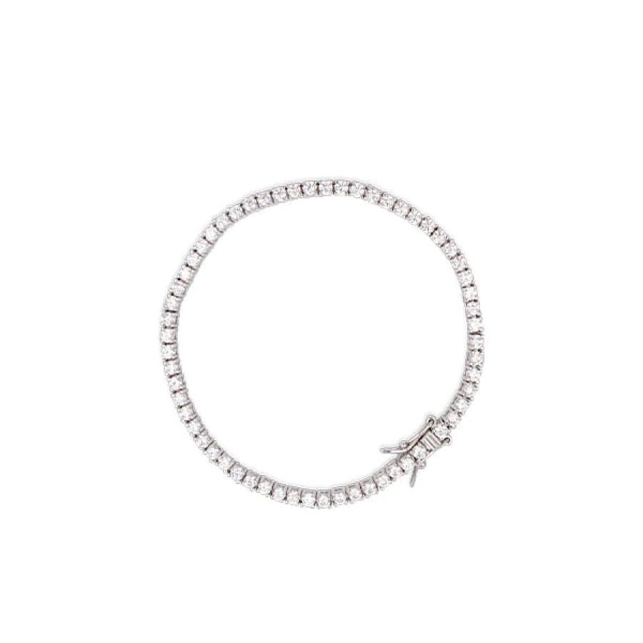 Jewellery Bianc | Bianc Tennis Bracelet Small Silver