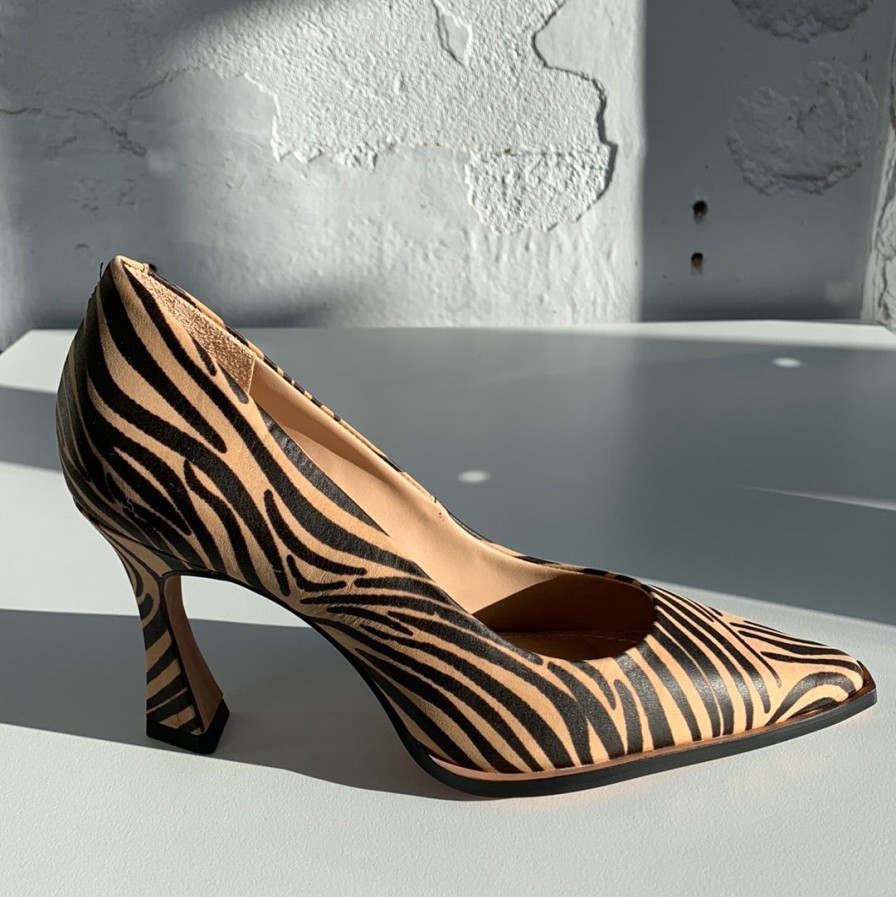 Shoes Brazilio | Brazilio 5200001 Camel Zebra