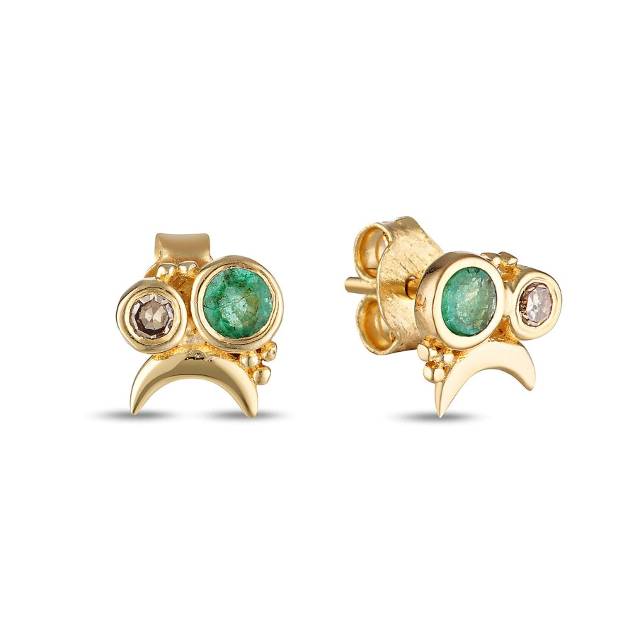 Jewellery Kyoti | Kyoti Bastet Studs Gold