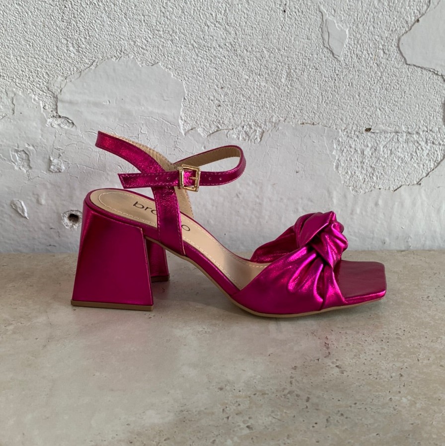 Shoes Brazilio | Brazilio 4890052 Pink Metallic - Pre Orders Open