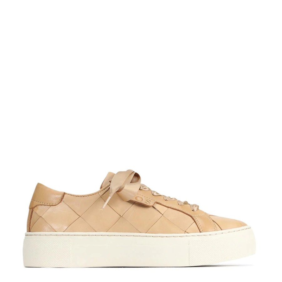 Shoes EOS | Eos Woven Tan Leather