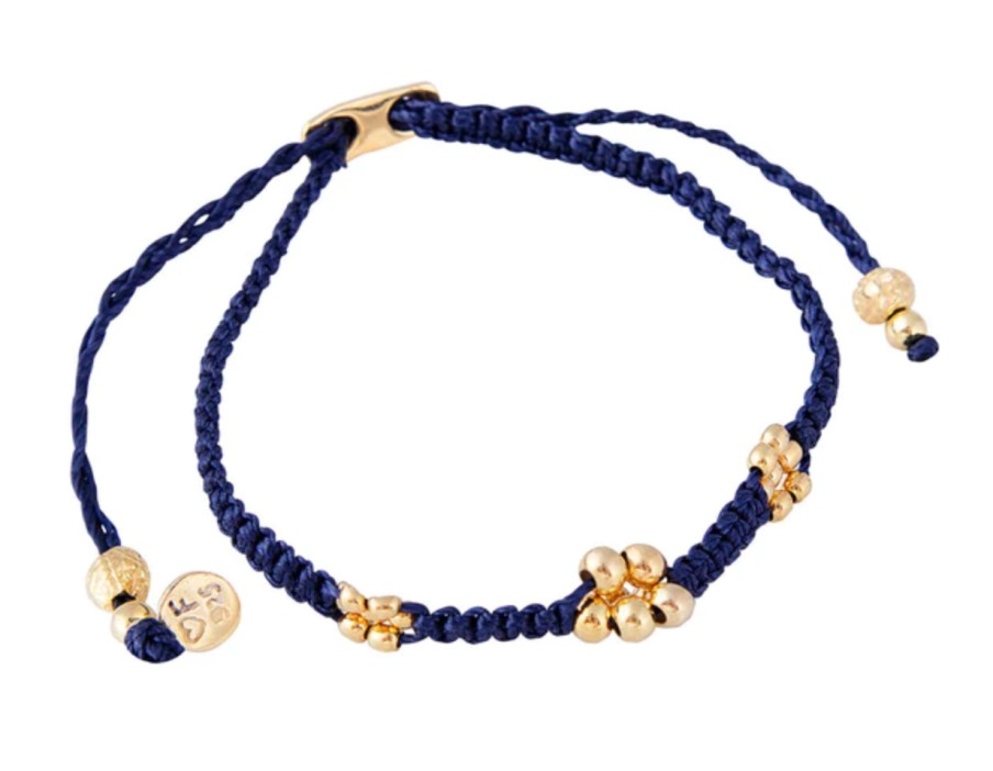 Shoes Fairley | Fairley Blossom Rope Bracelet Royal