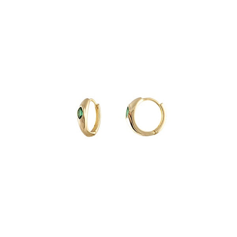 Jewellery Zahar | Zahar Gigi Earrings Green