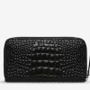 Accessories Status Anxiety | Status Anxiety Yet To Come Black Croc Emboss