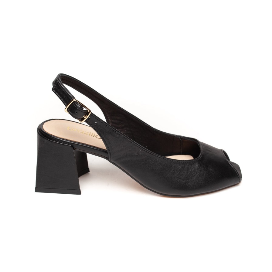 Shoes Brazilio | Brazilio Aurora Black Leather