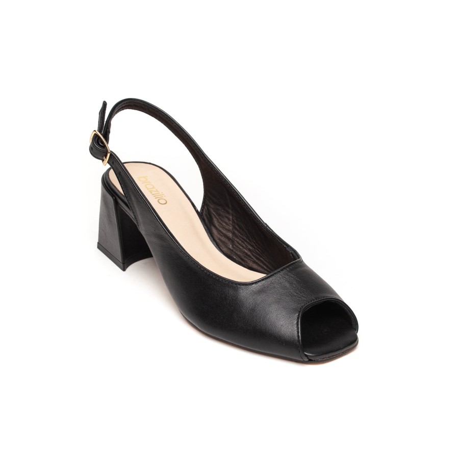 Shoes Brazilio | Brazilio Aurora Black Leather