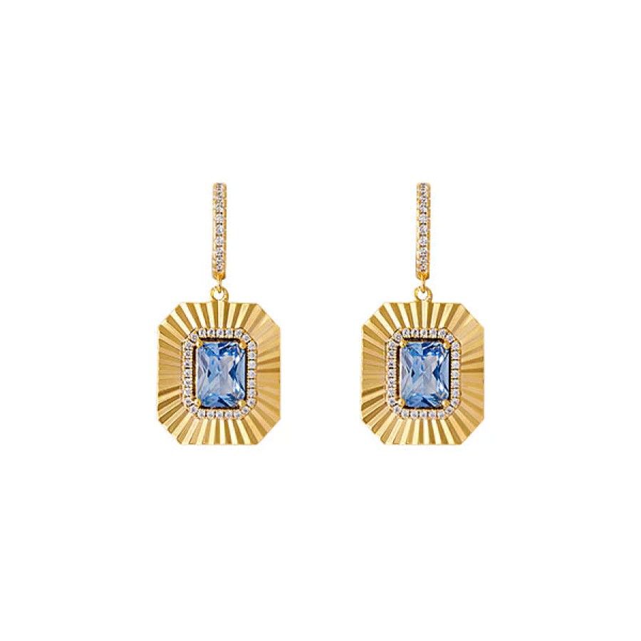 Jewellery Zahar | Zahar Pippa Earring Blue